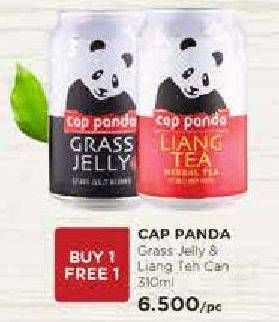 Promo Harga CAP PANDA Minuman Kesehatan Grass Jelly, Liang Tea 310 ml - Watsons
