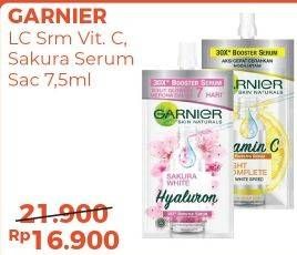 Promo Harga Garnier Serum Vit. C/Sakura  - Alfamart