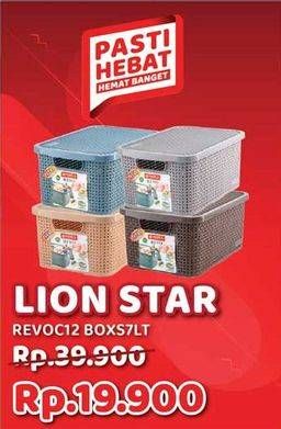 Promo Harga LION STAR Revo Container Box CA-12 7 ltr - Yogya