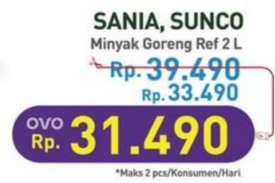 Promo Harga Sania/Sunco Minyak Goreng  - Hypermart