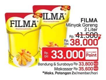Promo Harga Filma Minyak Goreng 2000 ml - LotteMart