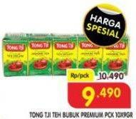 Promo Harga Tong Tji Teh Bubuk Premium Jasmine Tea per 10 pcs 9 gr - Superindo