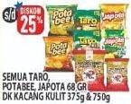 Promo Harga TARO / POTABEE / JAPOTA 68gr / DUA KELINCI Kacang Kulit 375/750gr  - Hypermart