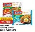 Promo Harga Mie Goreng Jumbo 129g / Ayam 127g  - Alfamart