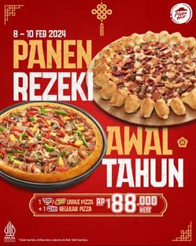 Promo Harga Panen Rejeki Awal Tahun  - Pizza Hut