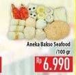 Promo Harga Aneka Bakso Seafood per 100 gr - Hypermart