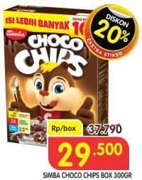 Promo Harga Simba Cereal Choco Chips 300 gr - Superindo