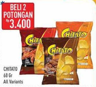 Promo Harga Chitato Snack Potato Chips All Variants 68 gr - Hypermart