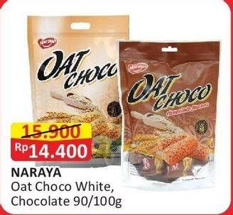 Promo Harga Naraya Oat Choco Chocolate 90 gr - Alfamart