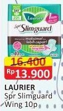 Promo Harga Laurier Super Slimguard Day 22.5 Cm 10 pcs - Alfamart