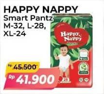 Promo Harga Happy Nappy Smart Pantz Diaper M32, L28, XL24 24 pcs - Alfamart