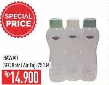 Promo Harga Hawaii Botol Air Minum 750 ml - Hypermart