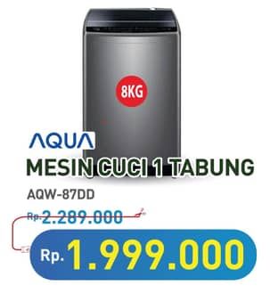 Promo Harga Aqua AQW-87DD  - Hypermart