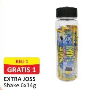 Promo Harga EXTRA JOSS Shake per 6 pcs 14 gr - Alfamart
