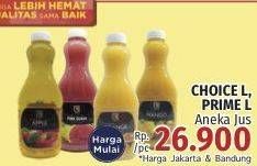 Promo Harga Choice L/Prime L Juice  - LotteMart