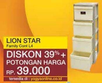 Promo Harga LION STAR Family Container  - Yogya