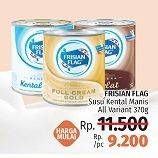 Promo Harga FRISIAN FLAG Susu Kental Manis All Variants 370 gr - LotteMart