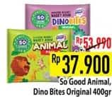 Promo Harga So Good Chicken Nugget Animal, Dinobites 400 gr - Hypermart