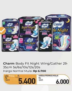 Promo Harga Charm Safe Night Wing 29cm 5 pcs - Carrefour