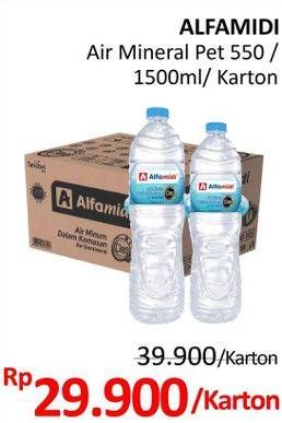 Promo Harga ALFAMIDI Air Mineral  - Alfamidi