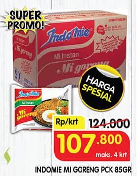 Promo Harga Indomie Mi Goreng Spesial per 40 pcs 85 gr - Superindo