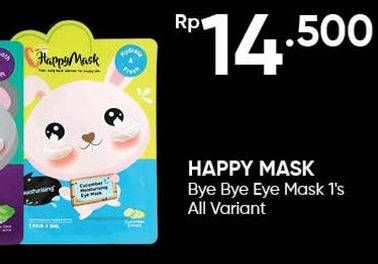Promo Harga HAPPY MASK Eye Mask All Variants  - Guardian
