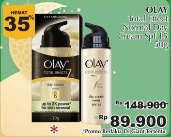 Promo Harga OLAY Total Effects 7 in 1 Anti Ageing Day Cream 50 gr - Giant