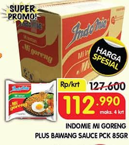 Promo Harga Indomie Mi Goreng Spesial per 40 pcs 85 gr - Superindo