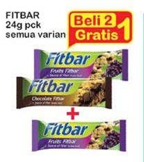 Promo Harga FITBAR Makanan Ringan Sehat per 2 pcs 24 gr - Indomaret