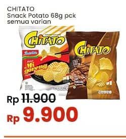 Promo Harga Chitato Snack Potato Chips All Variants 68 gr - Indomaret