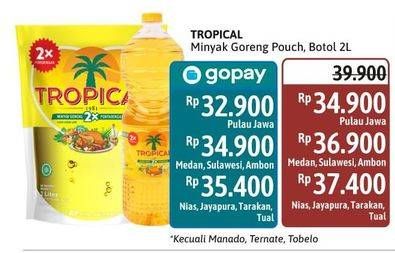 TROPICAL Minyak Goreng Pouch, Botol 2L
