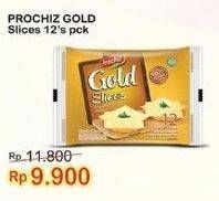 Promo Harga PROCHIZ Gold Slices 156 gr - Indomaret