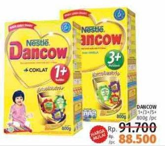 Promo Harga DANCOW Advanced Excelnutri+ 1+/3+/5+ 800 gr - LotteMart