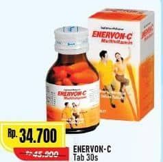 Promo Harga Enervon-c Multivitamin Tablet 30 pcs - Alfamart
