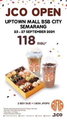 Promo Harga JCO Open Semarang  - JCO