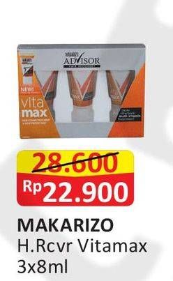 Promo Harga MAKARIZO Hair Recovery Vitamax 3 pcs - Alfamart