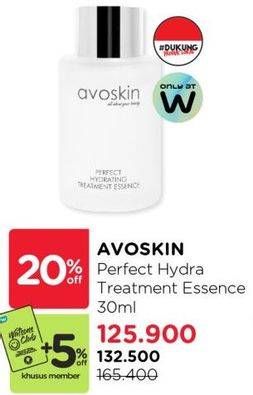 Promo Harga Avoskin Perfect Hydrating Treatment Essence 30 ml - Watsons