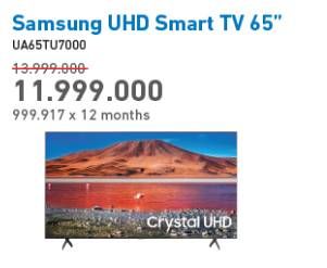 Promo Harga SAMSUNG UHD Smart TV 65"  - Electronic City