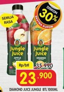 Promo Harga Diamond Jungle Juice All Variants 1000 ml - Superindo