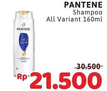 Promo Harga Pantene Shampoo All Variants 160 ml - Alfamidi