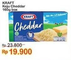 Promo Harga KRAFT Cheese Cheddar 160 gr - Indomaret