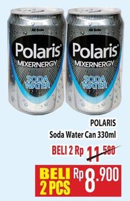Promo Harga Polaris Soda Water 330 ml - Hypermart