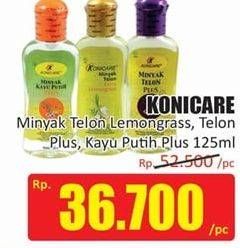 Promo Harga KONICARE Minyak Telon Lemongrass 125 mL/ Plus 125 mL; Minyak Kayu Putih Plus 125 mL  - Hari Hari