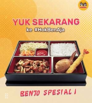 Promo Harga Hokben Bento Special 1  - HokBen