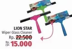 Promo Harga LION STAR Wiper Glass Cleaner BR 10  - LotteMart