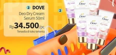 Promo Harga Dove Deodorant Dry Serum 50 ml - Guardian