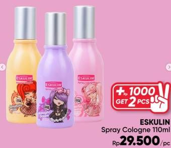 Promo Harga ESKULIN Spray Cologne Japanese Series 110 ml - Guardian