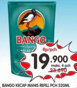 Promo Harga Bango Kecap Manis 520 ml - Superindo