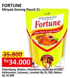 Promo Harga Fortune Minyak Goreng 2000 ml - Alfamart