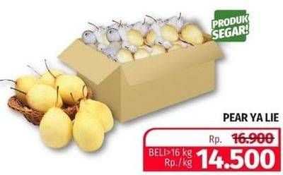 Promo Harga Pear Ya Lie  - Lotte Grosir